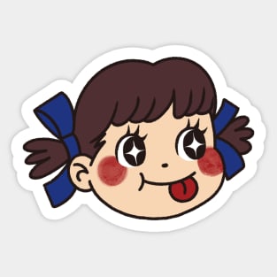 peko milky girl Sticker